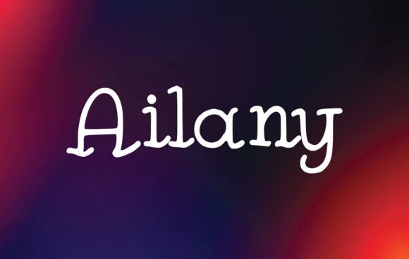 Ailany: The Handwritten Font That Elevates Your Craft