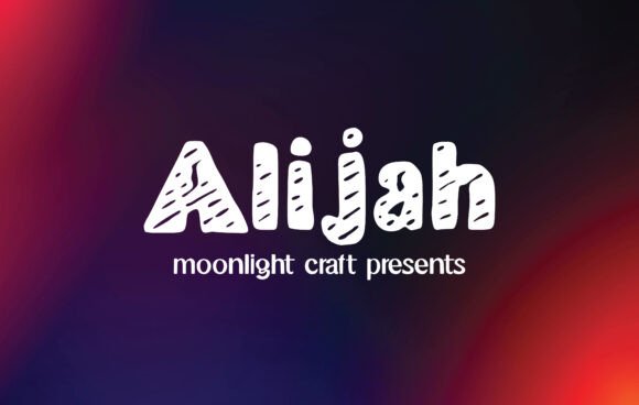 Alijah: A Script Font for Dynamic Web Design