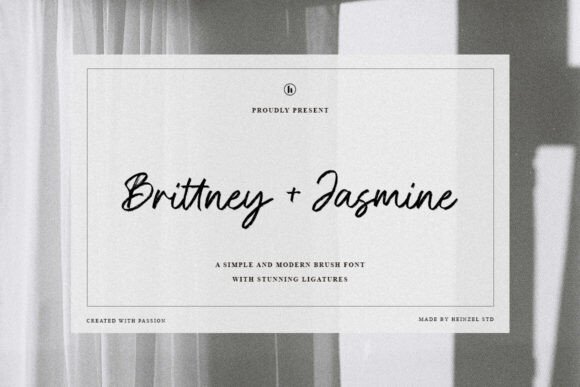 Brittney and Jasmine: A Font for Dynamic Branding