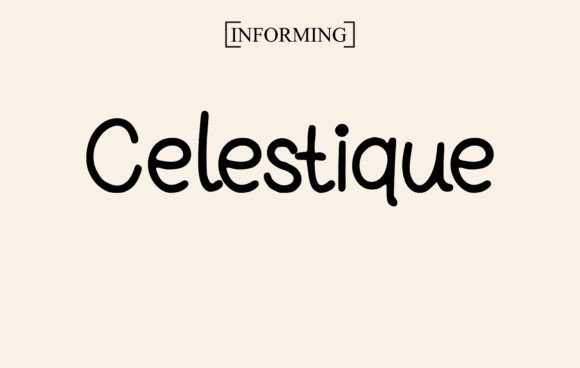 Celestique: A Font That Elevates Branding with Grace