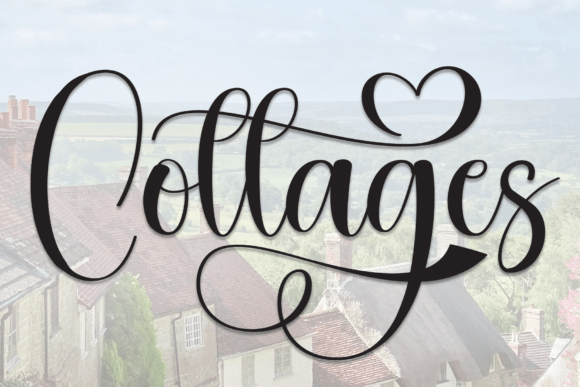 Cottages: A Script Font That Elevates Digital Branding