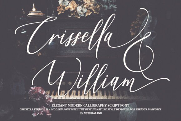 Crisella William: A Versatile Script Font for Editorial Design