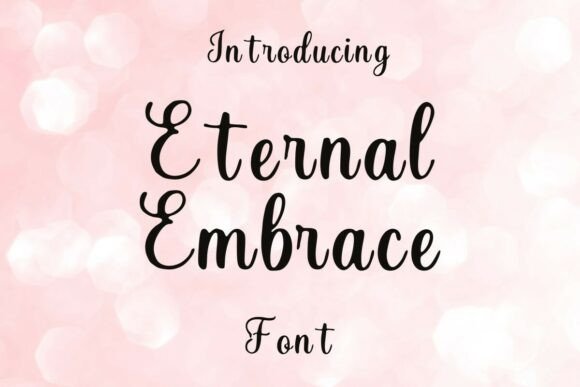 Eternal Embrace: A Timeless Script Font for Editorial Design