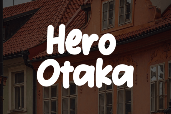 Hero Otaka: A Script Font for Creative Crafters and Product Makers