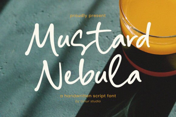 Mustard Nebula: A Font for Digital Design Magic