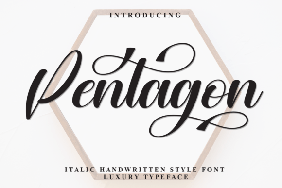 Pentagon Script Font Review