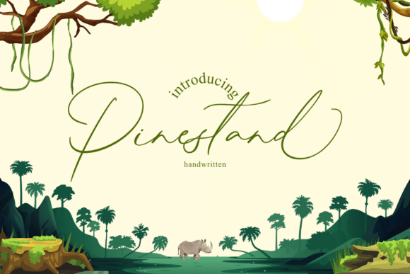Pinestand: A Font That Breathes Life Into Your Craft