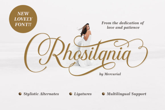 Rhostitania: A Script Font for Digital Design