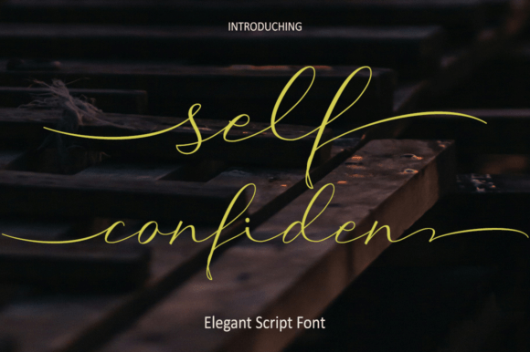 Self Confident: A Font That Speaks with Grace