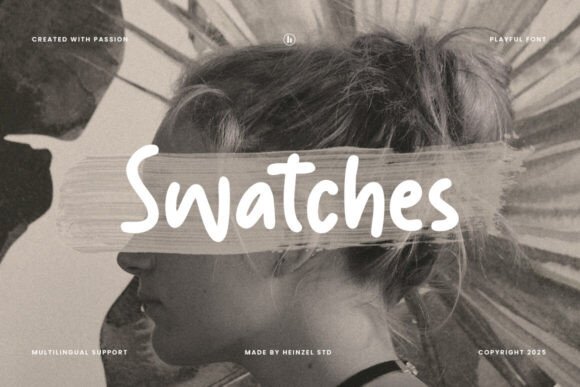 Swatches: A Handwritten Font for Editorial Charm